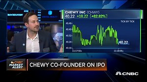 Chewy founder Ryan Cohen on the company's strong IPO