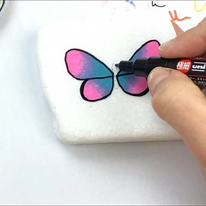How to Paint a Butterfly Part 4 | Rock Painting 101