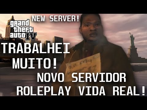 NOVO SERVIDOR RP NO GTA IV ONLINE TIPO SAMP NO GTA IV OLHA SO A ZUEIRA QUE EU FIZ LA PC 2021