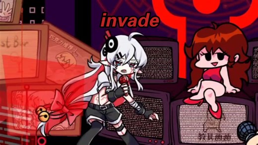 [FNF]老mod——vs Virus R 曲目：invade(自优化)