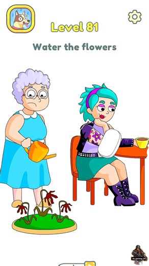 Dop 2 level-81 😈 Water the flowers 🌺 #youtubeshorts #trending #viral #shorts #gaming #funny #dop2