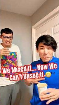 We Mixed It… Now We Can’t Unsee It 😬 - Random Ingredient Roulette #27 #foodchallenge #grossfood