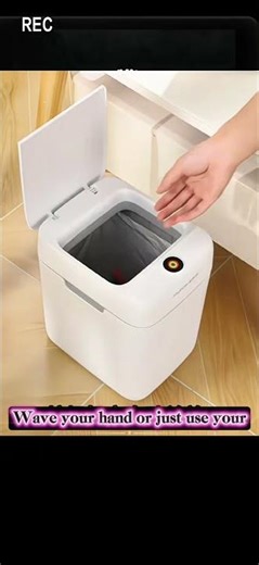"China is Living in 2050! 🇨🇳 This Smart Trash Can is a Game Changer!" #SmartHome