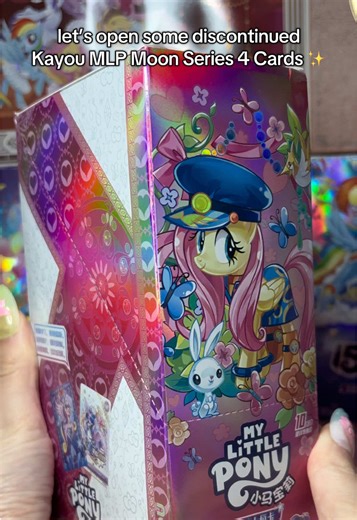 more out of print cards!! packs are loaded with hits. super stoked to have them in my collection 😎 #mlp #kayoucards #cardopening #mlpkayou #mylittlepony