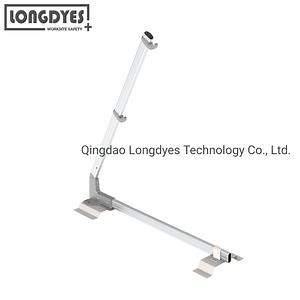 [Hot Item] Portable Corrugated Metal Roof Fall Protection Rails with Inclined Upright