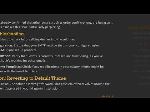 How to Fix Magento 2 Forgot Password Emails Not Sending Issue