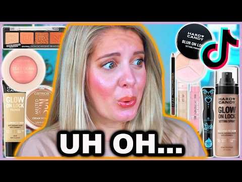 This DRUGSTORE No Foundation Makeup Routine Is Going VIRAL… Does It Work on Oily Skin?!