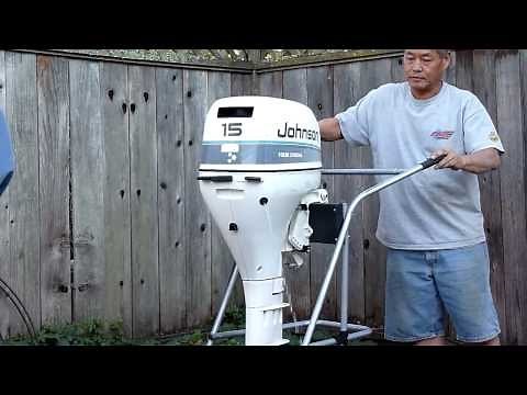 1997 johnson 15 hp four stroke longshaft