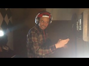 Bizzy Bone Recording in Studio. 2015.