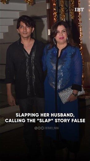 Farah Khan Kisses SRK, Recalls Moment He Slapped Her Husband Shirish