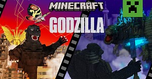 Disponible un DLC oficial de Godzilla para Minecraft