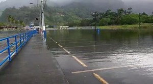 Flooding at Maracas Beach Video by Jesse Ramdeo | CNC3 Television, Trinidad and Tobago