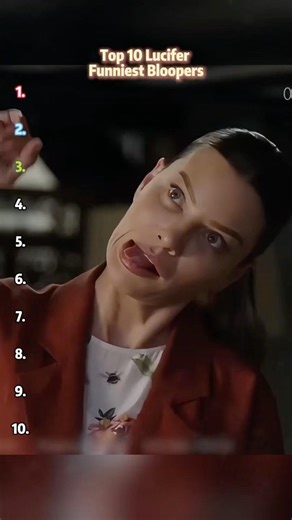 Top 10 Lucifer Funniest Bloopers🤣😜 #celebrity #blooper #lucifer #lucifernetflix #funny