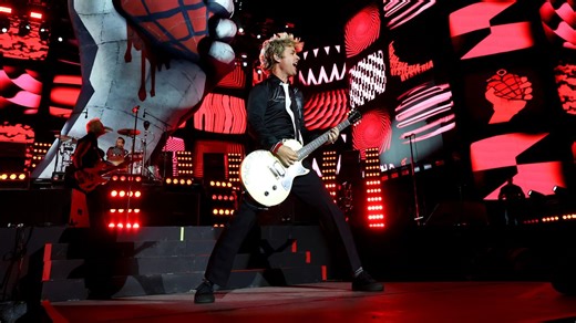 Green Day Performs at Coachella 2025 Weekend One