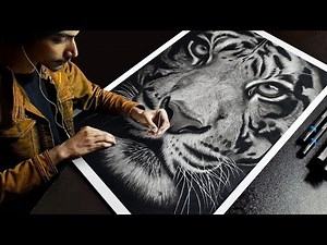 Drawing TIGER for 15 Hours 😍