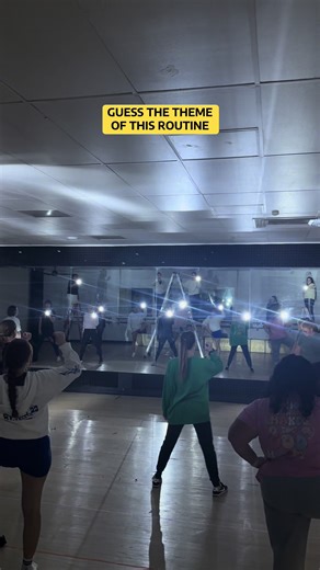 Powerful Dance Routine with Ladders and Flashlights