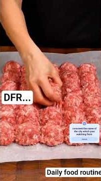 Daily food routine /simple meal