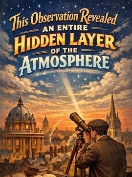 This Observation Revealed an Entire Hidden Layer of the Atmosphere #Atmosphere