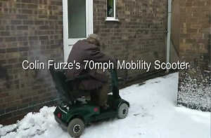 70 mph mobility scooter.