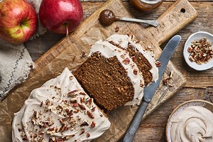 Apple Butter Spice Cake • Olive & Mango