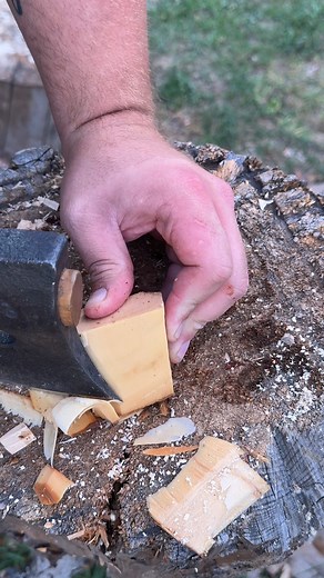 334K views · 6K reactions | Small wood is easier to hold. #asmr #woodcarving #woodworking #bushcraft | Squatch and Sons | Facebook