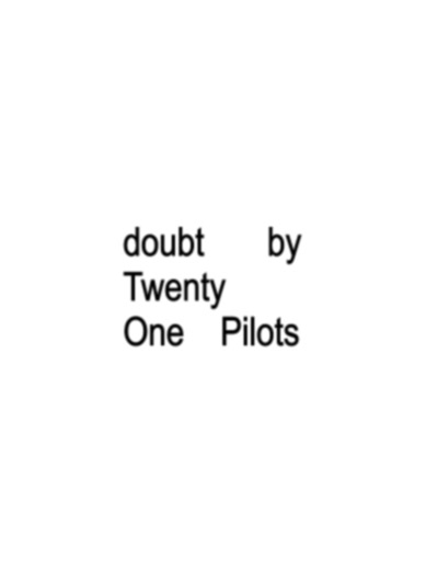 doubt.. #lyrics #songs #musicvibes #fyp | song with lyrics