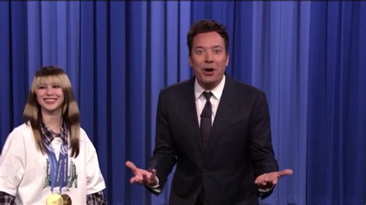 Oakland's Olympic champ Alysa Liu surprises Jimmy Fallon, gifts him iconic wig