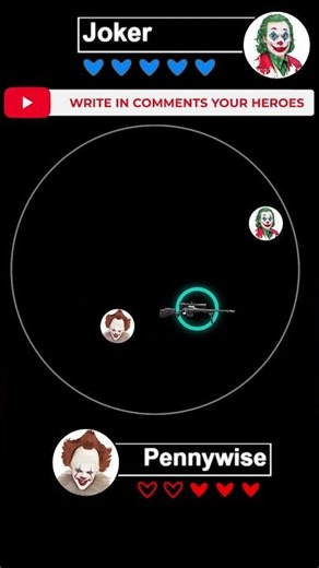 JOKER vs PENNYWISE: CLOWN WAR! 🤡 FINAL SHOT