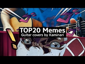 😱 20 Memes on Acoustic Guitar in 2 minutes!