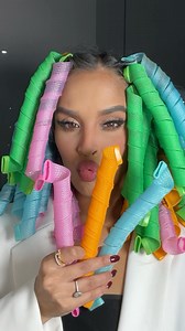 N I K K I on Instagram: "Spiral Curlers💞 You guys asked for it.. so I tried out the Spiral Curlers 55cm from @amazonuk What do you guys think of this hairstyle?💃🏽 I slept in them overnight - were worse than the wave formers😫 I also added a non sticky/ non crispy @leestaffordhair mousse to damp hair before applying the curlers to help maintain shape and take frizz x #heatlesscurls #heatlesscurlsovernight #spiralcurls #curlyhair #curlyhairstyles #hairstyles #hair #curlyhairstyles"