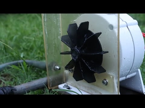 How to Make a 200 watt Hydroelectric power plant at Home. |DIY|