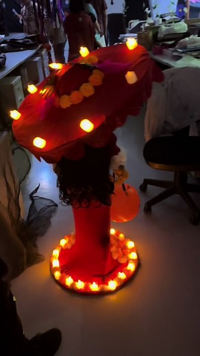 DIY La Muerte Book of Life Costume for Baby Girl