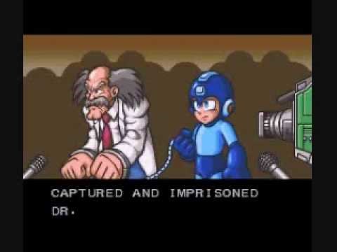 Mega Man 7: Intro and Title Screen