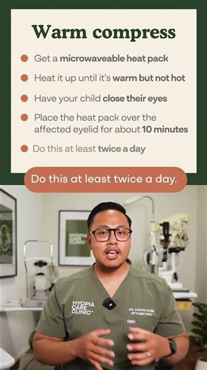 The #1 Treatment for Your Child's Stye #shorts