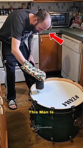Why Is He Cutting a Hole in the Drum? 🤯