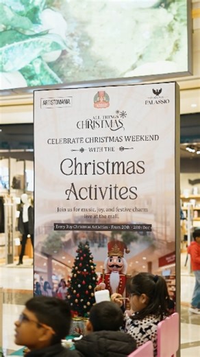 Craft your way into the holiday spirit. Celebrate the season with immersive creative workshops and fun-filled activities designed for everyone. From playful art sessions to joyful explorations, it’s the perfect festive escape for families and friends. Happening till 28th December, 11 AM to 9 PM at Phoenix Palassio. Bring your loved ones for an experience worth sharing. [Phoenix Palassio | Lucknow | Lucknow Malls | Christmas Activities | Christmas | Events | Festivities | Nutcracker Wonderland] #