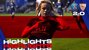 61K views · 7.1K reactions | L'équipe U19 bat Séville et file en quarts !  The U19s beat Sevilla to make it into the quarter-finals!  Paris Saint-Germain 2-0 Sevilla FC ⚽️ Xavi Simons 45' ⚽️ Sekou Yansané 86' #UYL | PSG - Paris Saint-Germain | Facebook