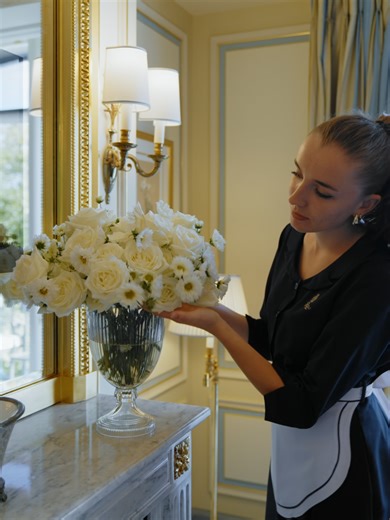 Inès: Crafting Dreams in a Luxurious Hotel Suite