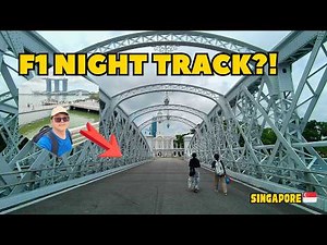 4k Singapore F1 Race Track 🇸🇬 | Marina Bay Street Circuit Tour | Grand Prix Route | F1 Night Race