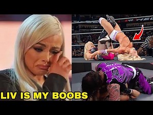EMBARRASSING🛑 LIV MORGAN'S BOOBS GET EXPOSED ON LIVE TV DURING A WWE WARDROBE MALFUNCTION!