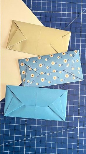 ✉️ From A4 paper in 1 minute: The perfect envelope!
