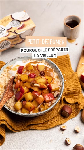 Les Petites Pousses 🌱 Desserts végétaux pour les gourmands 🤩 on Instagram: "✨ Vous manquez de temps le matin ? Préparer votre petit-déjeuner la veille, c’est la solution parfaite ! Voici pourquoi on adore cette habitude : ⏰ Gagner du temps : pas de stress au réveil, tout est déjà prêt. 💛 Un matin plus doux : on ouvre le frigo, on se sert… et on savoure. 🥣 Des textures encore meilleures : les flocons gonflent, les saveurs se mélangent, le goût de notre dessert Les Petites Pousses se mêle aux 