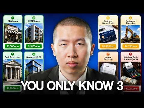 Loan Advisor Explains All 8 Small Business Loans in 12 Minutes