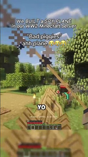Bad Piggies ahh WW2 Biplane Flans Mod 💀