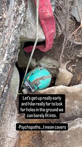 The excitement and adventure of discovering a new cave is worth it! | Adventuring Light