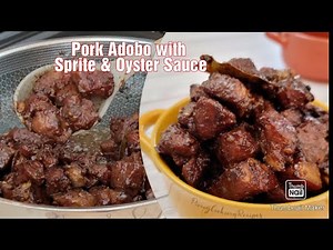 Pork Adobo with Sprite and Oyster Sauce | Adobo Fried Rice