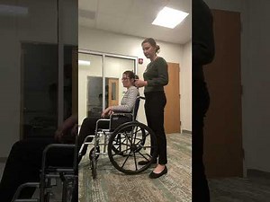 How to measure a wheelchair to properly fit a patient and the important parts of a wheelchair