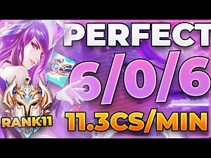 The Perfect Syndra Game in CHALLENGER Currently Rank 11