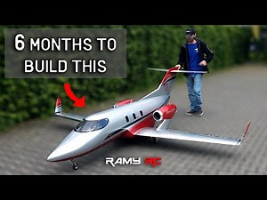 I spent 6 months building a giant RC Honda jet