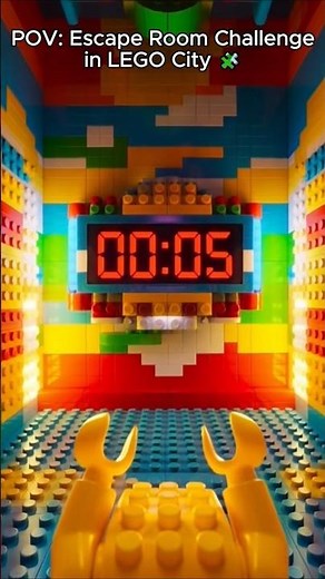 POV: Escape Room Challenge in LEGO City 🧩